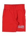 Roberto Cavalli Junior Babies'  Toddler Boy Shorts & Bermuda Shorts Red Size 6 Cotton, Elastane