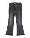 Vicolo Toddler Girl Jeans Grey Size 6 Cotton, Elastane In Grey
