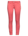 Jacob Cohёn Woman Pants Coral Size 26 Cotton, Elastane In Red