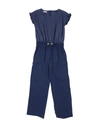 Pinko Up Toddler Girl Jumpsuit Midnight Blue Size 6 Viscose, Cotton, Elastane In Blue