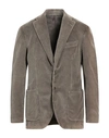 Santaniello Man Suit Jacket Grey Size 44 Cotton