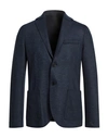 Harris Wharf London Man Suit Jacket Navy Blue Size 40 Virgin Wool