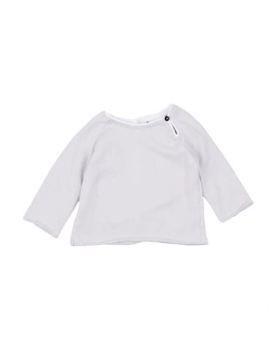 Pèqueno Tocon Babies' Pequeño Tocon Newborn Girl Sweater Light Grey Size 3 Cotton