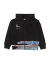 Dolce & Gabbana Toddler Boy Sweatshirt Black Size 5 Cotton In Black