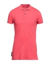 Shoe® Shoe Man Polo Shirt Red Size M Cotton, Elastane