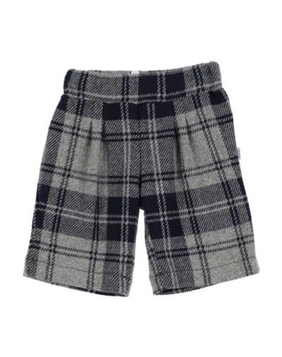 Magil Kids'  Newborn Boy Shorts & Bermuda Shorts Grey Size 3 Polyester, Cotton, Elastane