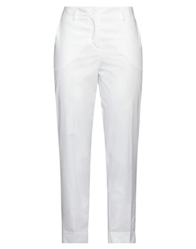 P.a.r.o.s.h P. A.r. O.s. H. Woman Pants White Size L Cotton