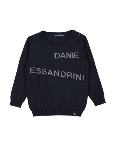 Daniele Alessandrini Babies'  Toddler Boy Sweater Midnight Blue Size 4 Viscose, Nylon