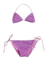 Oseree Babies' Oséree Toddler Girl Bikini Light Purple Size 4 Polyester, Nylon, Elastane
