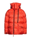 Parajumpers Man Puffer Tomato Red Size Xl Polyamide, Polyester, Polyurethane In Tomato Red