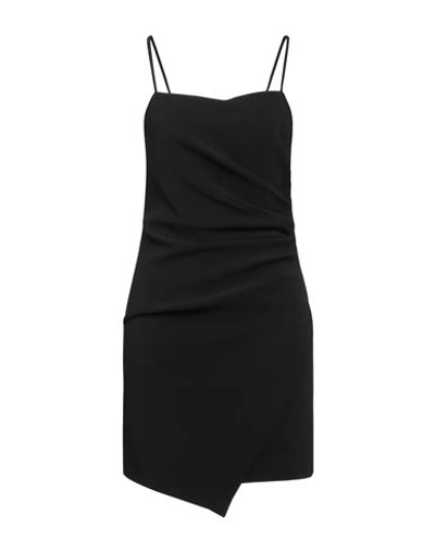 Pinko Woman Mini Dress Black Size 4 Polyester, Elastane