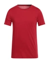 Armani Exchange Man T-shirt Red Size Xxl Pima Cotton
