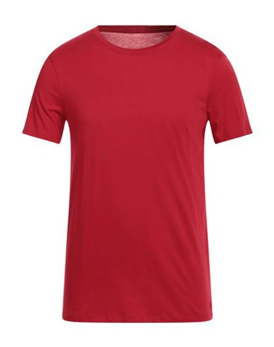 Armani Exchange Man T-shirt Red Size Xxl Pima Cotton In Red