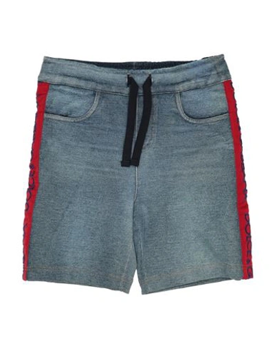 Dolce & Gabbana Babies'  Toddler Boy Shorts & Bermuda Shorts Blue Size 6 Cotton, Polyester, Elastane