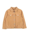 Vicolo Toddler Girl Shirt Camel Size 6 Cotton, Elastane In Beige
