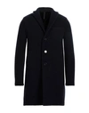 Harris Wharf London Man Coat Midnight Blue Size 36 Virgin Wool