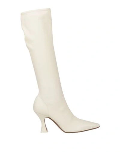 Neous 80mm Mid-calf Length Boots In White