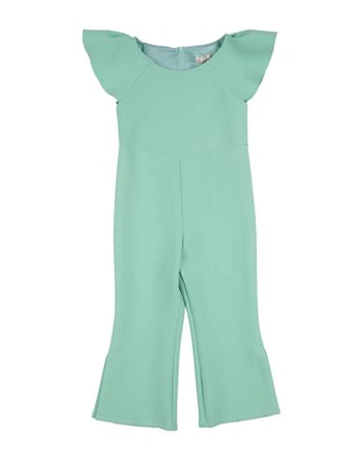 Elisabetta Franchi Babies'  Toddler Girl Jumpsuit Light Green Size 6 Polyester, Elastane