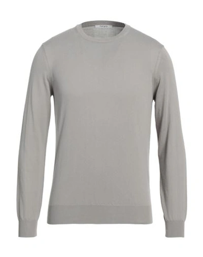 Kangra Cashmere Kangra Man Sweater Grey Size 42 Cotton