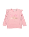 Fracomina Mini Babies'  Toddler Girl T-shirt Pink Size 7 Cotton, Elastane