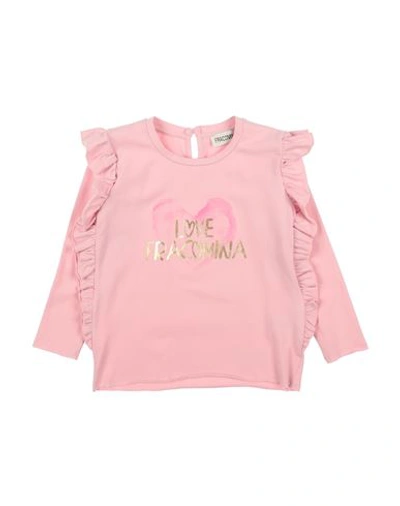 Fracomina Mini Babies'  Toddler Girl T-shirt Pink Size 7 Cotton, Elastane