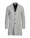 Primo Emporio Man Coat Light Grey Size 40 Wool, Polyamide