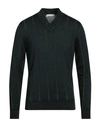 Filippo De Laurentiis Man Sweater Dark Green Size 44 Merino Wool