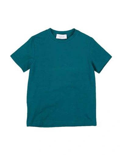 Mood One Babies' Mood_one Toddler Boy T-shirt Deep Jade Size 4 Cotton, Elastane In Green