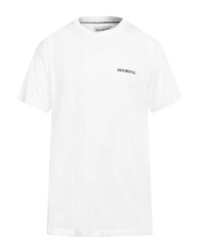 Bikkembergs Man T-shirt White Size Xl Cotton