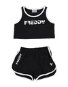 Freddy Toddler Girl Co-ord Black Size 4 Cotton, Elastane In Black