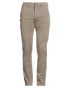 Siviglia Man Pants Khaki Size 40 Cotton, Lyocell, Elastane In Beige