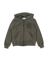 Liu •jo Toddler Girl Sweatshirt Military Green Size 6 Cotton In Green