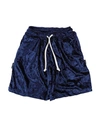 Luxury Lab Milano Babies'  Toddler Girl Shorts & Bermuda Shorts Midnight Blue Size 4 Polyester, Elastane