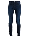Shop Emporio Armani Woman Jeans Blue Size 27 Cotton, Modal, Elastomultiester, Elastane
