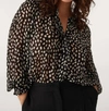 Ba&sh Bingo Graphic-pattern Shirt In Black
