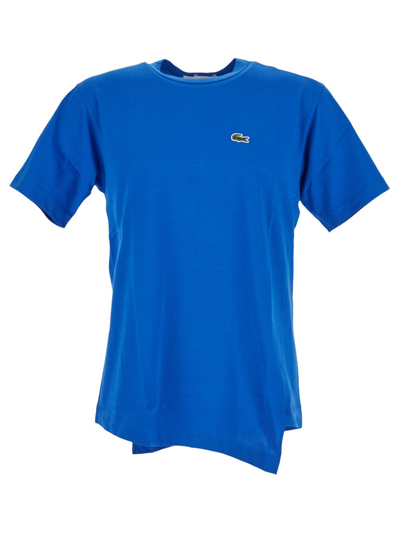 Comme Des Garçons Shirt Asymmetric T-shirt In Blue