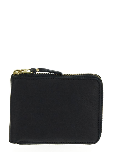 Comme Des Garçons Washed Wallet In Black