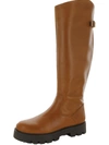 Franco Sarto Balin Womens Leather Tall Knee-high Boots In Multi