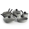 BALLARINI BALLARINI ASTI BY HENCKELS 10-PC ALUMINUM NONSTICK COOKWARE SET