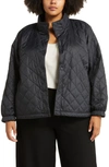 EILEEN FISHER QUILTED REVERSIBLE JACKET
