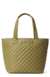 Mz Wallace Women's Medium Metro Deluxe Tote Bag In Moss