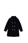 Dsquared2 D2j424m Jacket Dsquared Double-breasted Cloth Coat With Metal Buttons In Back