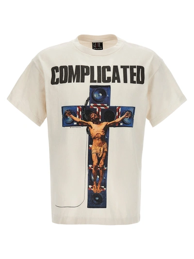 Saint Mxxxxxx Complicated T-shirt In White