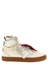 Off-white Floating Arrow Leather Sneakers