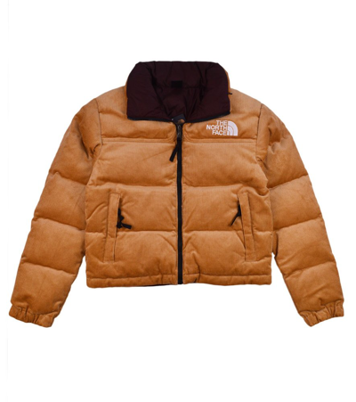 The North Face 1992 Nupse Reversible Jacket In Orange