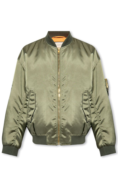 Gucci Bomber Jacket In Green