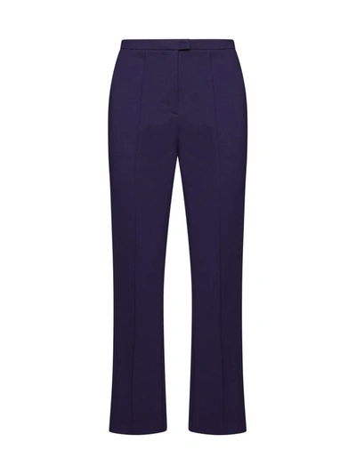 Blanca Vita Trousers In Dark Violet