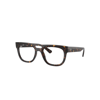 Ray Ban Rb7226 Optics Eyeglasses Havana Frame Demo Lens Lenses Polarized 54-21 In Havana
