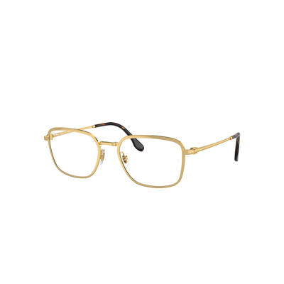 Ray Ban Rb6511 Optics Eyeglasses Gold Frame Demo Lens Lenses Polarized 55-19