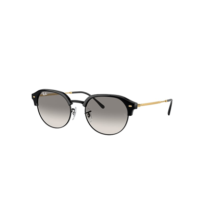 Ray Ban Rb4429 Sunglasses Gold Frame Grey Lenses 53-20